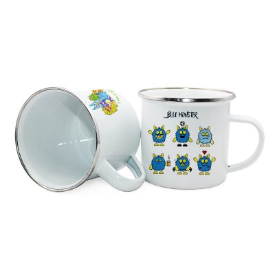 Beautiful enamel mug for outdoor use (2)