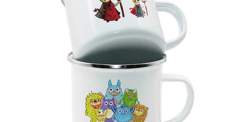 Beautiful enamel mug for outdoor use (3)