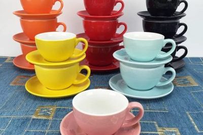 Color ceramic mini coffee cup (6)