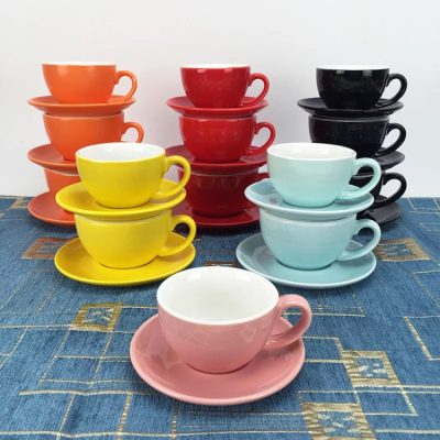 Color ceramic mini coffee cup (6)