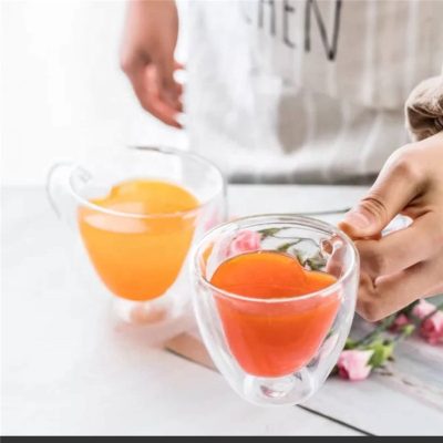 Creative design household glass mug (1)