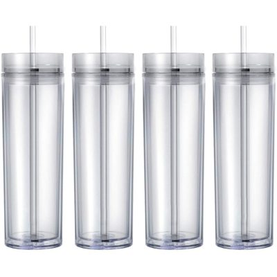 Environmental protection transparent tumbler cup (5)