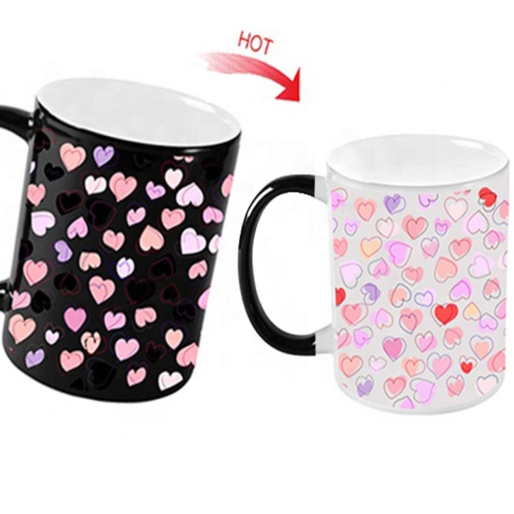 Funny cartoon color changing mug
