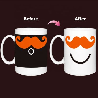 Funny shape ceramic magic mug (2)