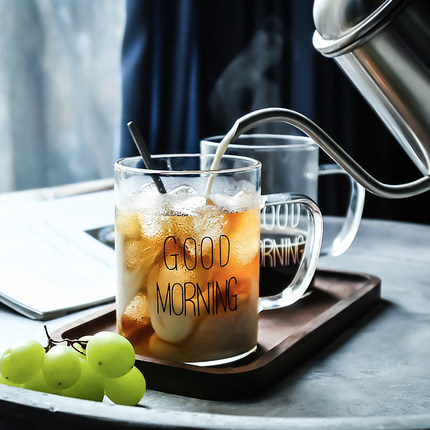 High-end high-quality glass mug (5)