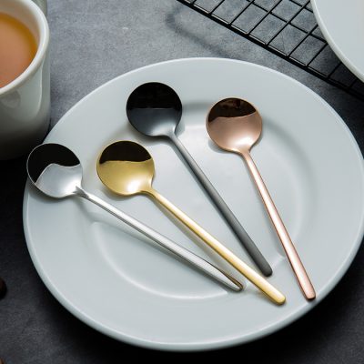 High-end luxury metal mug spoon (6)