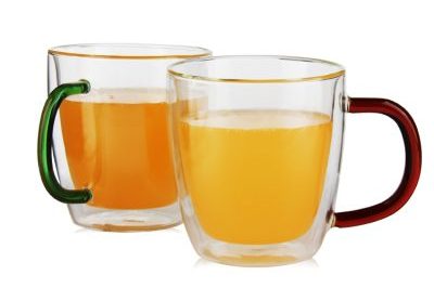 High quality 10 oz glass tea mug (3)