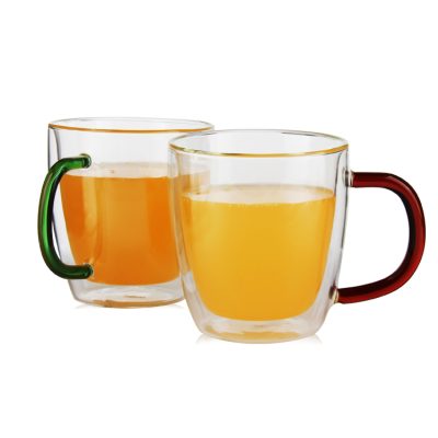 High quality 10 oz glass tea mug (3)
