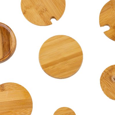 High quality natural wood mug lid (6)