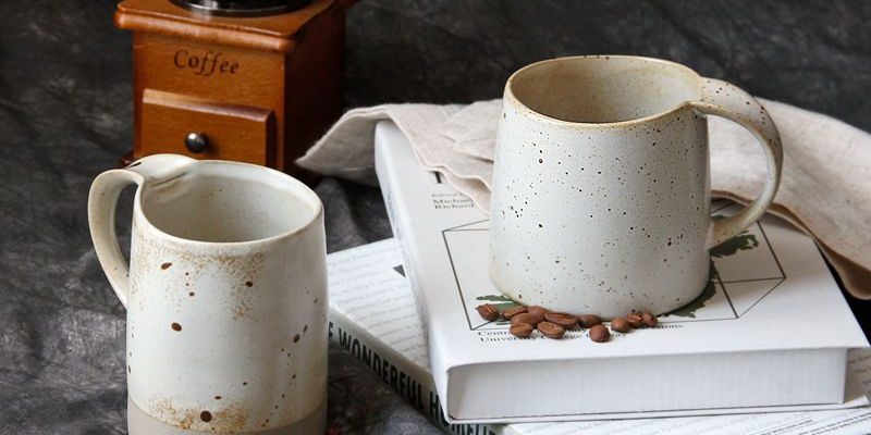 Japanese retro rustic ceramic coffee mug (4)