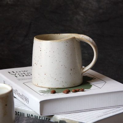 Japanese retro rustic ceramic coffee mug (5)