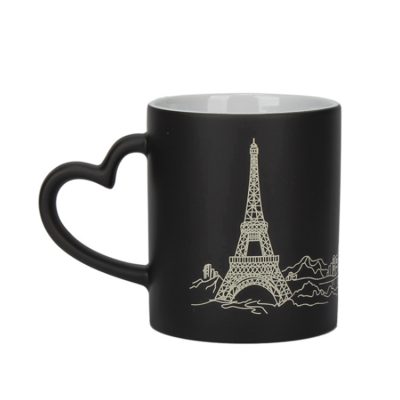Large black color changing ceramic mug (1)