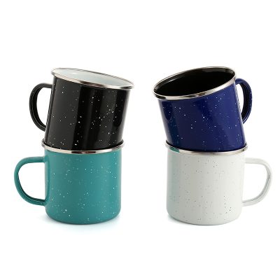 Multi-color durable steel enamel mug (3)