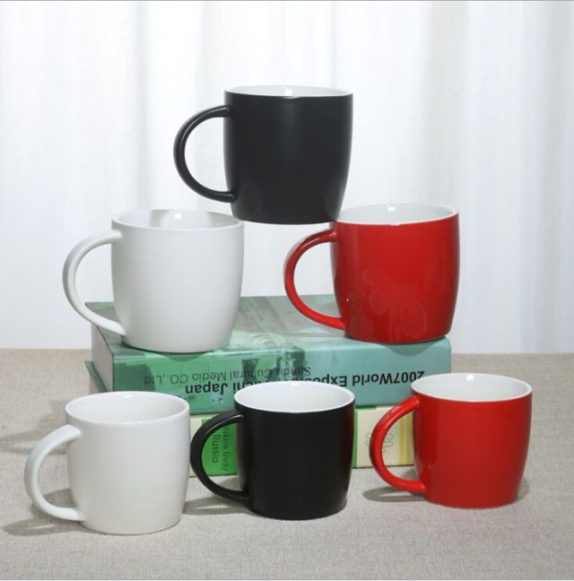 Office environmentally friendly ceramic mug (5)