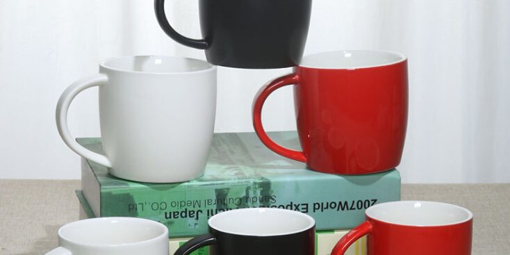 Office environmentally friendly ceramic mug (5)
