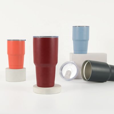 Outdoor metal double wall tumbler cup (5)