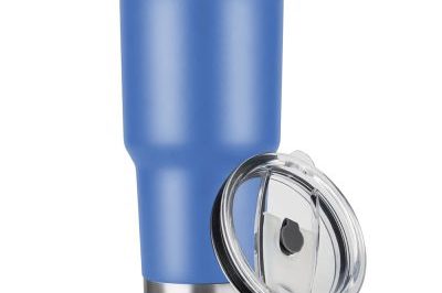 Outdoor portable blue travel mug (4)