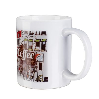 Popular ceramic white sublimation mug (5)