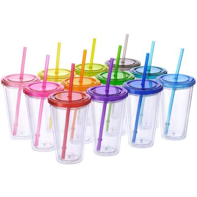Popular transparent plastic tumbler mug strap (5)