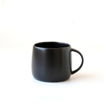 Pure color matte home coffee mug (2)