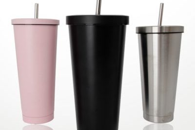 Reusable stainless steel tumbler straw cup (5)