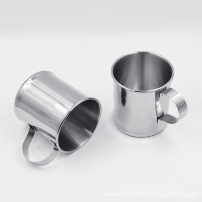 Stainless steel single layer crimping mug (3)