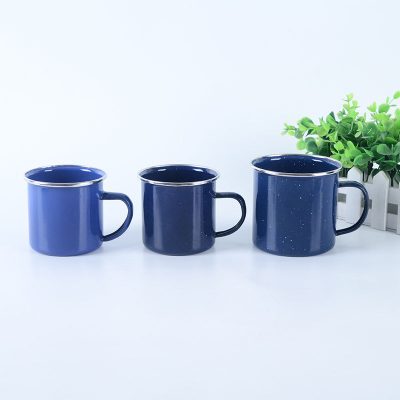 Various specifications of enamel steel cup (4)