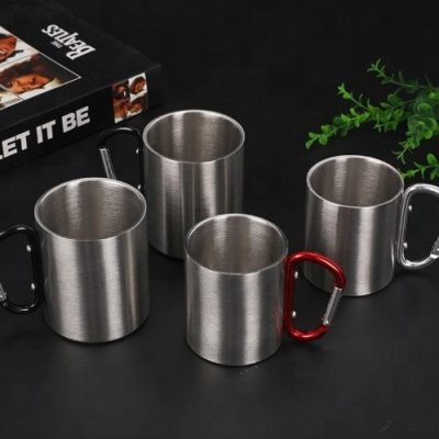 Wholesale 220ml stainless steel mug (2)