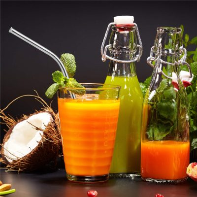 Wholesale colorful long drink straws (2)