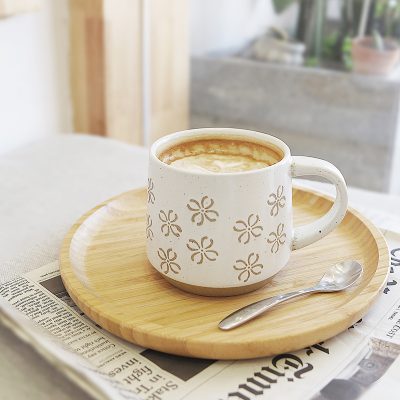 Wholesale household white coffee mug (2)