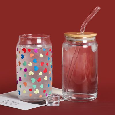 Wholesale reusable mug bamboo lid with hole (3)