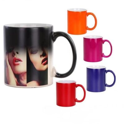 sublimation ceramic magic mug