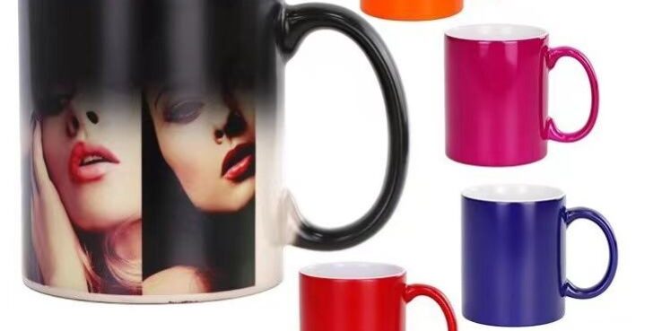 sublimation ceramic magic mug