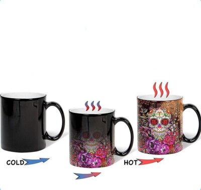 sublimation ceramic magic mug