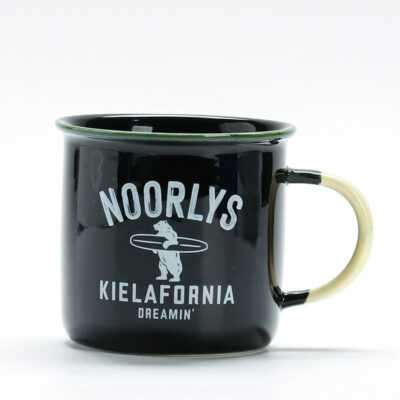 200ml ceramic coffee mug enamel look