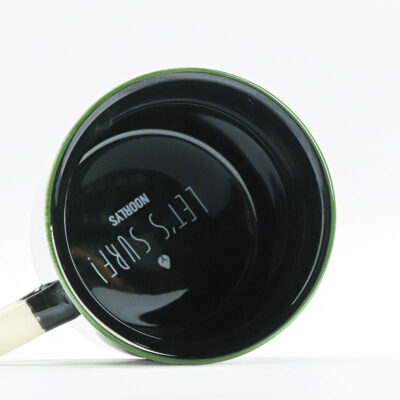 200ml ceramic coffee mug enamel look
