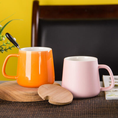 ceramic coffee mug couple set