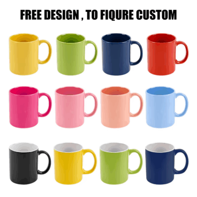 ceramic mug for tea, milk, coffee