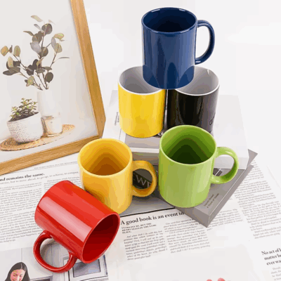 ceramic mug for tea, milk, coffee