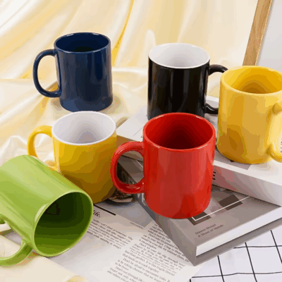 ceramic mug for tea, milk, coffee