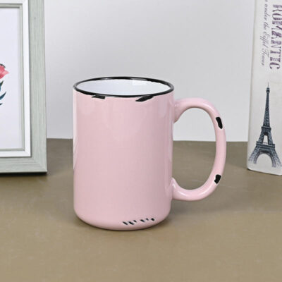15oz vintage ceramic coffee mug