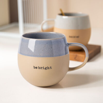 Luxury porcelain ceramic mug coffee cup