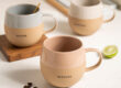 Luxury porcelain ceramic mug coffee cup