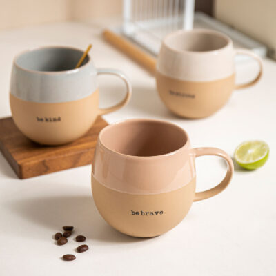 Luxury porcelain ceramic mug coffee cup