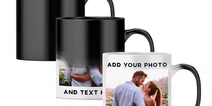 sublimation color changing coffee mug