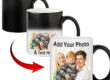 sublimation black magic ceramic mug