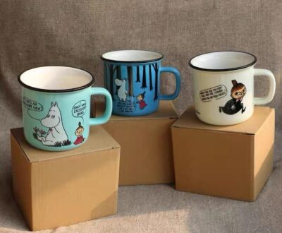 enamel ceramic portable coffee mug