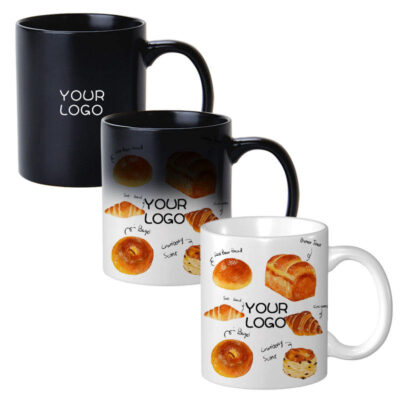 15oz sublimation ceramic magic mugs