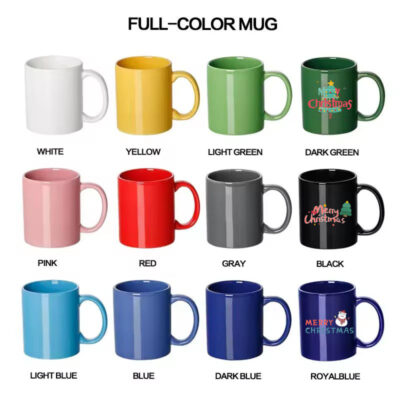 15oz sublimation ceramic magic mugs