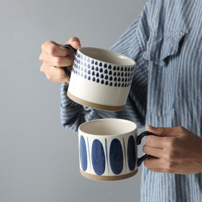 ceramic coffee mug with logo